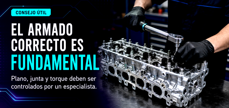 Consejo útil sobre armado de la tapa de cilindros
